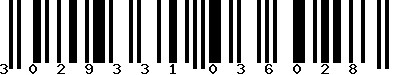 EAN-13 : 3029331036028