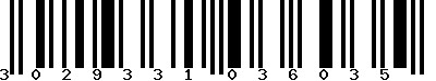EAN-13 : 3029331036035