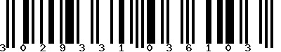 EAN-13 : 3029331036103
