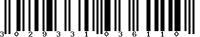 EAN-13 : 3029331036110