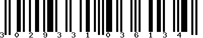 EAN-13 : 3029331036134