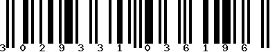 EAN-13 : 3029331036196