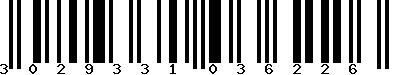EAN-13 : 3029331036226