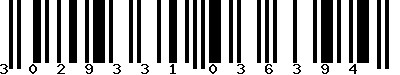 EAN-13 : 3029331036394