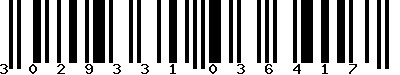 EAN-13 : 3029331036417