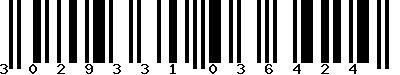 EAN-13 : 3029331036424
