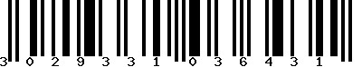 EAN-13 : 3029331036431