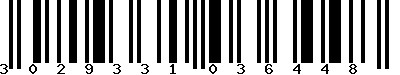 EAN-13 : 3029331036448