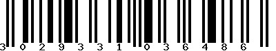EAN-13 : 3029331036486