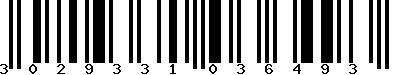 EAN-13 : 3029331036493