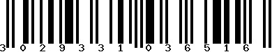 EAN-13 : 3029331036516