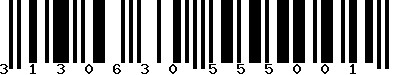 EAN-13 : 3130630555001