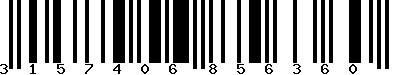 EAN-13 : 3157406856360