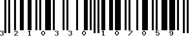 EAN-13 : 3210330107059