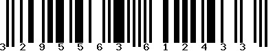 EAN-13 : 3295563612433