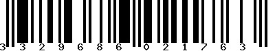 EAN-13 : 3329686021763