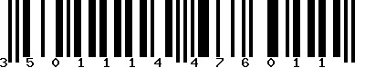 EAN-13 : 3501114476011