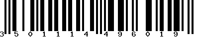 EAN-13 : 3501114496019