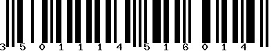 EAN-13 : 3501114516014