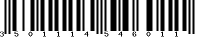 EAN-13 : 3501114546011