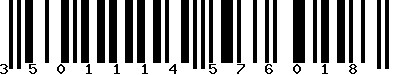 EAN-13 : 3501114576018