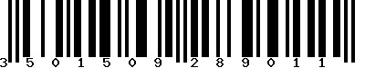 EAN-13 : 3501509289011