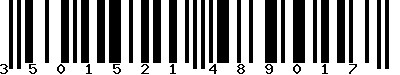 EAN-13 : 3501521489017