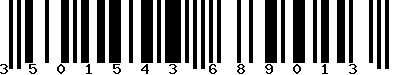 EAN-13 : 3501543689013
