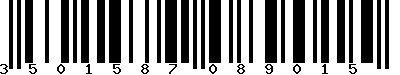 EAN-13 : 3501587089015