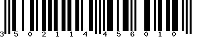EAN-13 : 3502114456010
