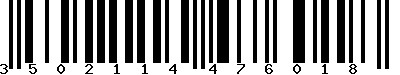 EAN-13 : 3502114476018