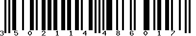 EAN-13 : 3502114486017