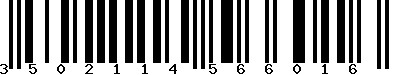 EAN-13 : 3502114566016