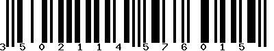 EAN-13 : 3502114576015