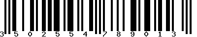 EAN-13 : 3502554789013