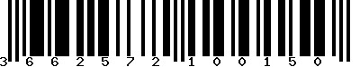 EAN-13 : 3662572100150