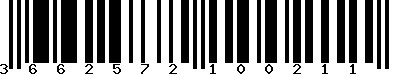 EAN-13 : 3662572100211