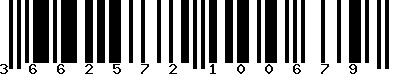 EAN-13 : 3662572100679