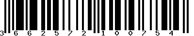 EAN-13 : 3662572100754