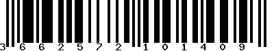 EAN-13 : 3662572101409
