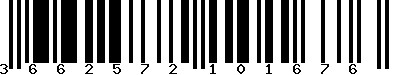 EAN-13 : 3662572101676