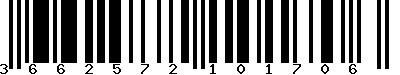 EAN-13 : 3662572101706