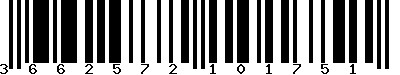 EAN-13 : 3662572101751