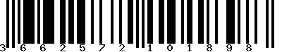 EAN-13 : 3662572101898