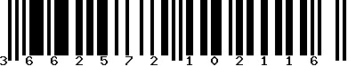 EAN-13 : 3662572102116