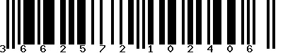 EAN-13 : 3662572102406