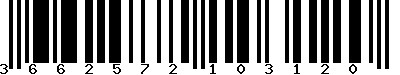 EAN-13 : 3662572103120