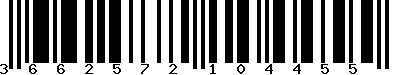 EAN-13 : 3662572104455