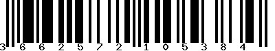 EAN-13 : 3662572105384