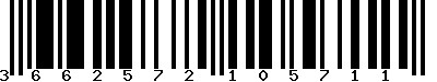 EAN-13 : 3662572105711
